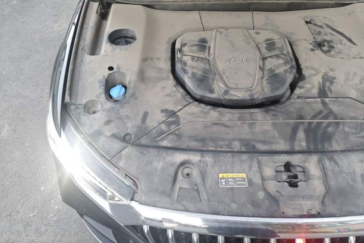 Used Hongqi HS5 2022 Facelifted Version 2.0T Smart Connect Flagship All-Wheel-Drive Edition Engine Bay Right