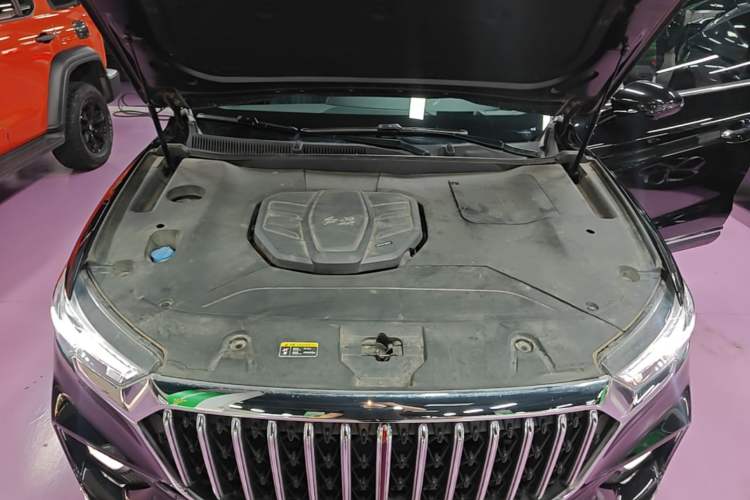Used Hongqi HS5 2022 Revised Version 2.0T Smart Connect Flagship Edition Engine Bay