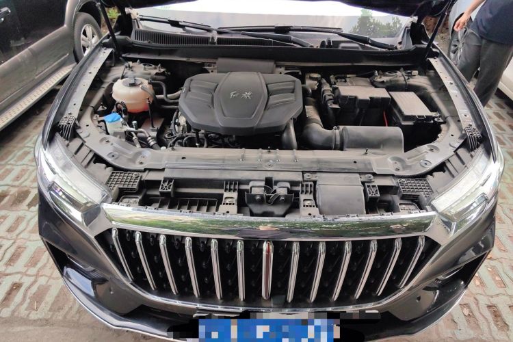 Used Hongqi HS5 2022 2.0T Smart Connect Flagship All-Wheel-Drive Version Engine Bay