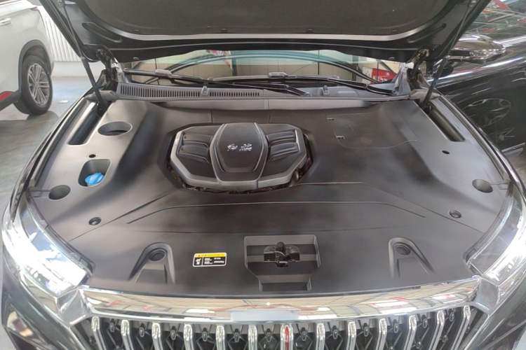Used Hongqi HS5 2022 Facelifted Version 2.0T Smart Connect Flagship All-Wheel-Drive Edition Engine Bay