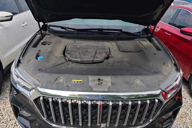 Used Hongqi HS5 2022 Facelifted Version 2.0T Smart Connect Flagship All-Wheel-Drive Edition Engine Bay