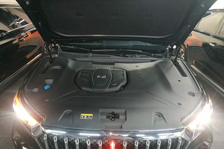 Used Hongqi HS5 2022 2.0T Smart Connect Flagship All-Wheel-Drive Version Engine Bay