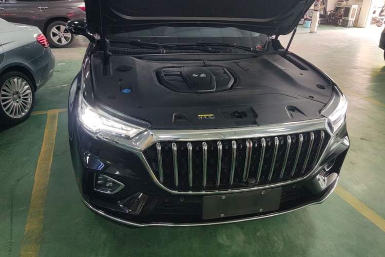 Used Hongqi HS5 2022 Facelifted Version 2.0T Smart Connect Flagship All-Wheel-Drive Edition Engine Bay