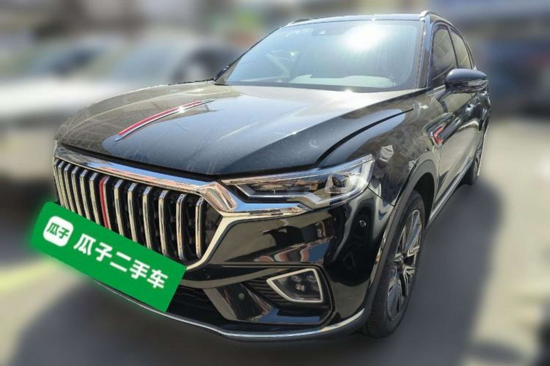 Used Hongqi HS5 2022 Facelifted Version 2.0T Smart Connect Flagship All-Wheel-Drive Edition Front Left 45 Deg