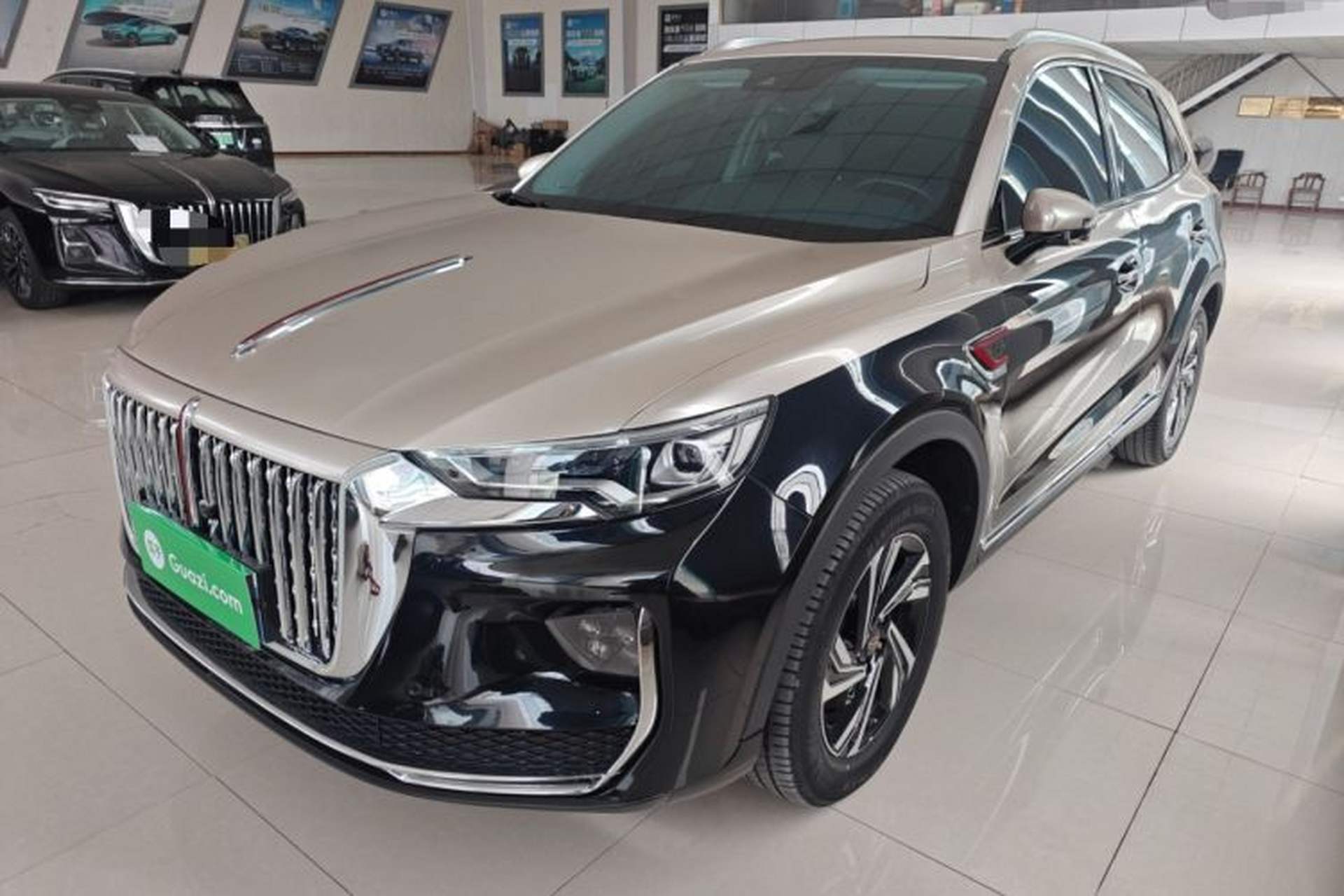 Used Hongqi HS5 2022 2.0T Smart Connect Flagship Enjoyment Purchase Edition Front Left 45 Deg