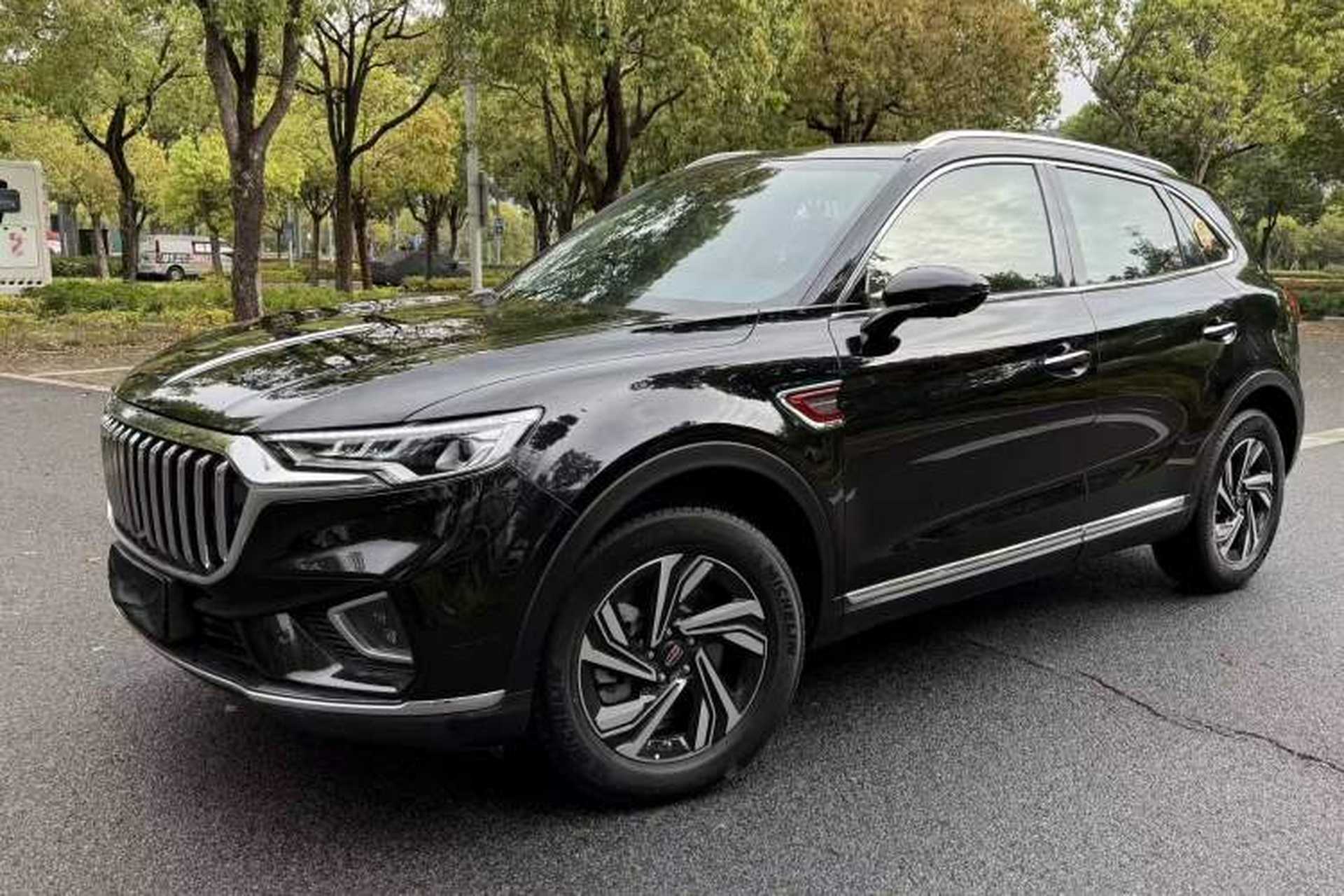 Used Hongqi HS5 2022 Revised Version 2.0T Smart Connect Flagship Edition Front Left 45 Deg