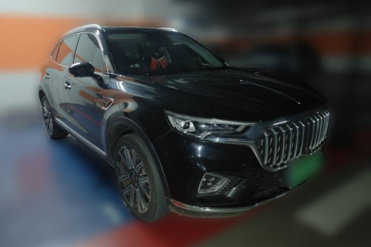 Used Hongqi HS5 2022 Facelifted Version 2.0T Smart Connect Flagship All-Wheel-Drive Edition Front Right 45 Deg
