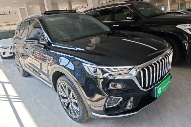 Used Hongqi HS5 2022 Facelifted Version 2.0T Smart Connect Flagship All-Wheel-Drive Edition Front Right 45 Deg