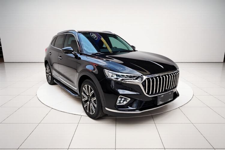 Used Hongqi HS5 2022 Facelifted Version 2.0T Smart Connect Flagship All-Wheel-Drive Edition Front Right 45 Deg