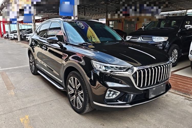 Used Hongqi HS5 2022 Facelifted Version 2.0T Smart Connect Flagship All-Wheel-Drive Edition Front Right 45 Deg