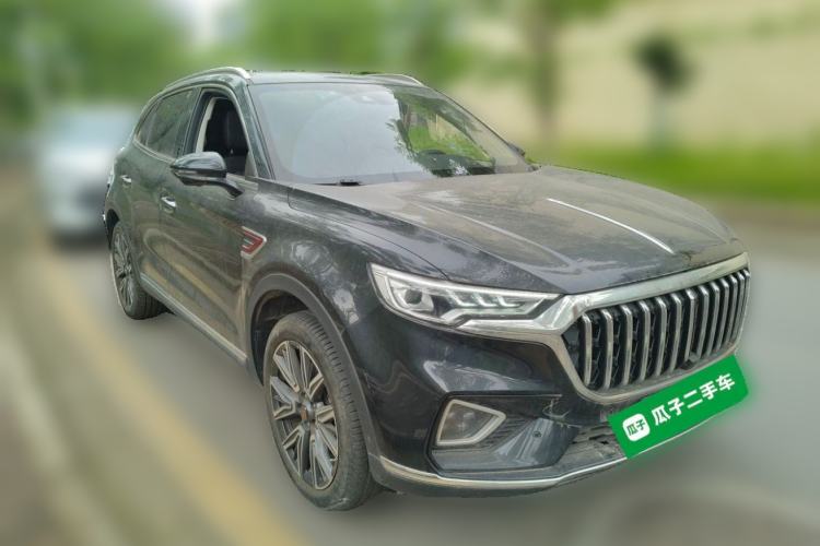 Used Hongqi HS5 2022 Facelifted Version 2.0T Smart Connect Flagship All-Wheel-Drive Edition Front Right 45 Deg