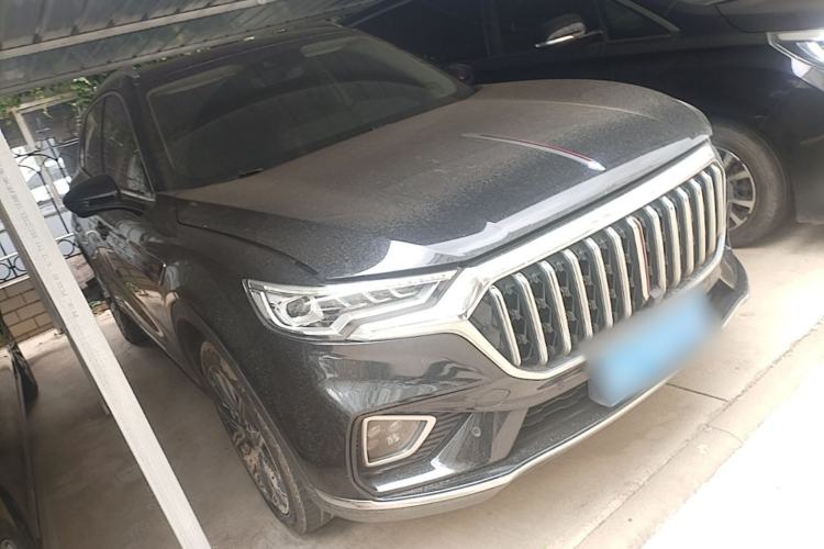 Used Hongqi HS5 2022 Facelifted Version 2.0T Smart Connect Flagship All-Wheel-Drive Edition Front Right 45 Deg