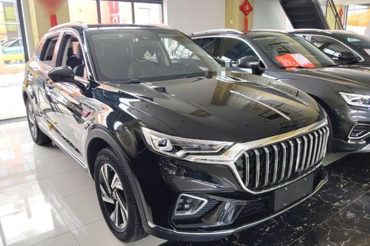 Used Hongqi HS5 2022 Revised Version 2.0T Smart Connect Flagship Edition Front Right 45 Deg