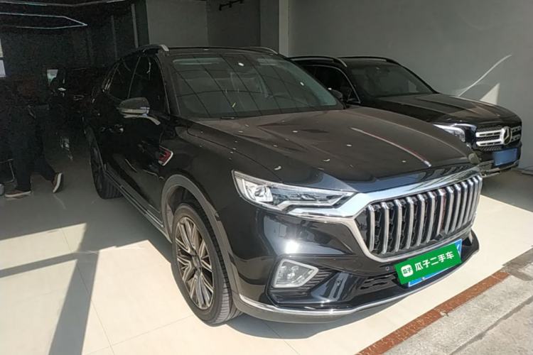 Used Hongqi HS5 2022 Facelifted Version 2.0T Smart Connect Flagship All-Wheel-Drive Edition Front Right 45 Deg