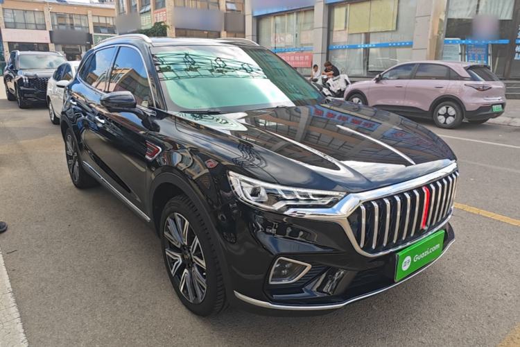 Used Hongqi HS5 2022 Facelifted Version 2.0T Smart Connect Flagship All-Wheel-Drive Edition Front Right 45 Deg