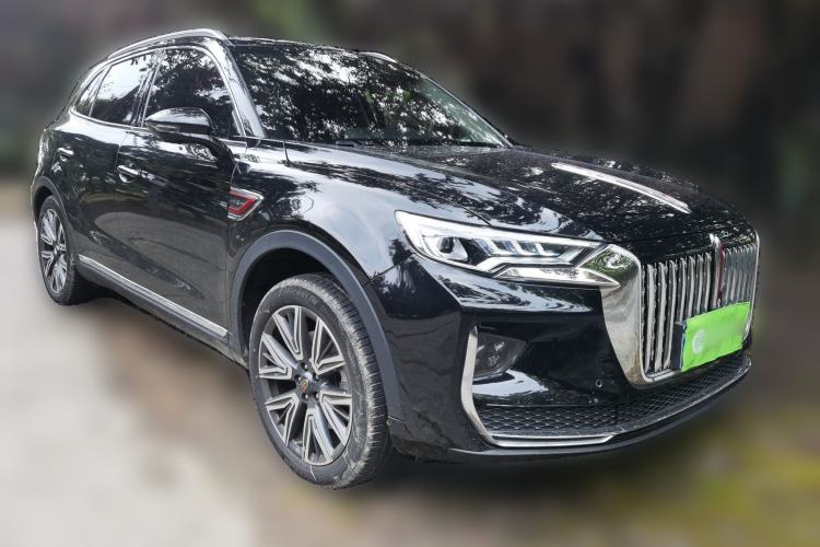 Used Hongqi HS5 2022 Facelifted Version 2.0T Smart Connect Flagship All-Wheel-Drive Edition Front Right 45 Deg