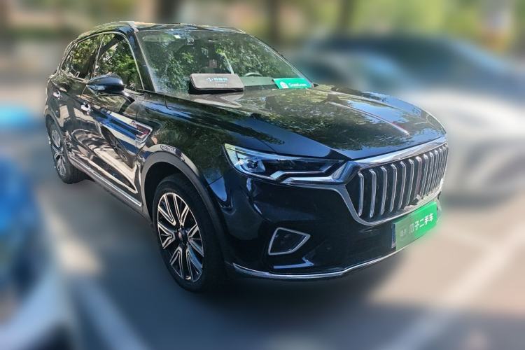 Used Hongqi HS5 2022 Facelifted Version 2.0T Smart Connect Flagship All-Wheel-Drive Edition Front Right 45 Deg