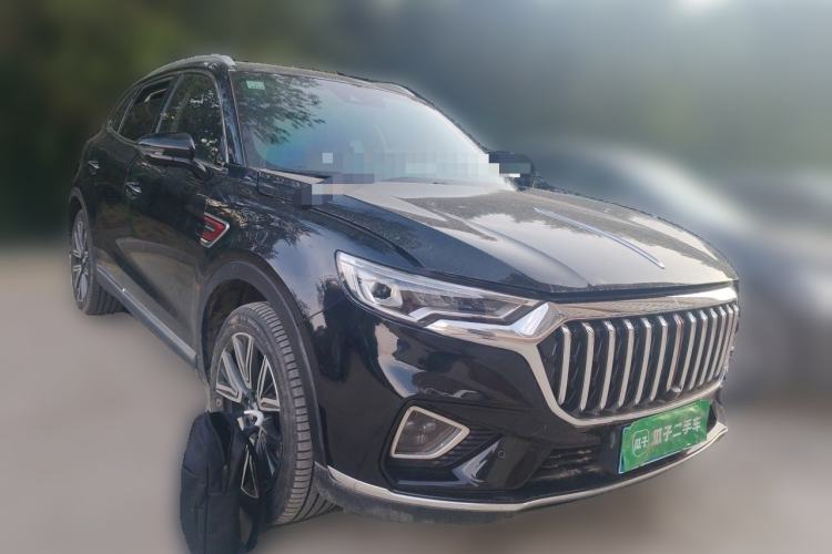 Used Hongqi HS5 2022 Facelifted Version 2.0T Smart Connect Flagship All-Wheel-Drive Edition Front Right 45 Deg