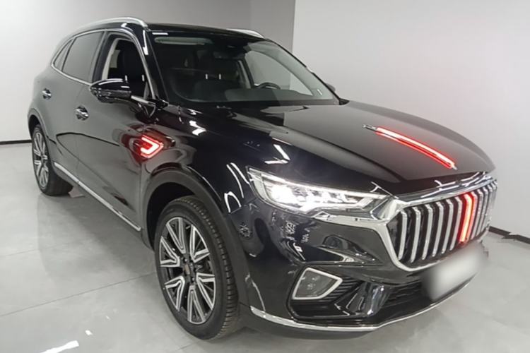 Used Hongqi HS5 2022 Facelifted Version 2.0T Smart Connect Flagship All-Wheel-Drive Edition Front Right 45 Deg