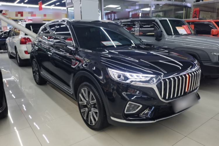 Used Hongqi HS5 2022 Facelifted Version 2.0T Smart Connect Flagship All-Wheel-Drive Edition Front Right 45 Deg