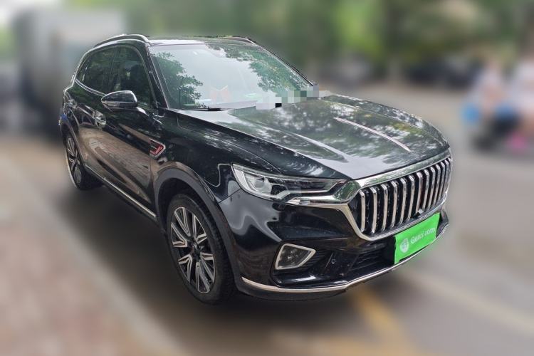 Used Hongqi HS5 2022 Facelifted Version 2.0T Smart Connect Flagship All-Wheel-Drive Edition Front Right 45 Deg