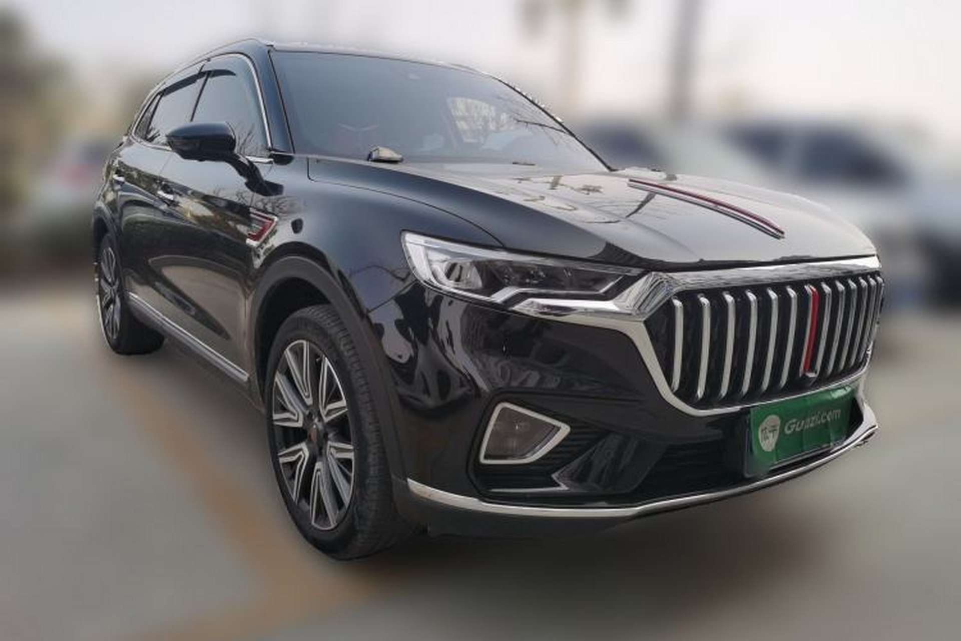 Used Hongqi HS5 2022 Facelifted Version 2.0T Smart Connect Flagship All-Wheel-Drive Edition Front Right 45 Deg
