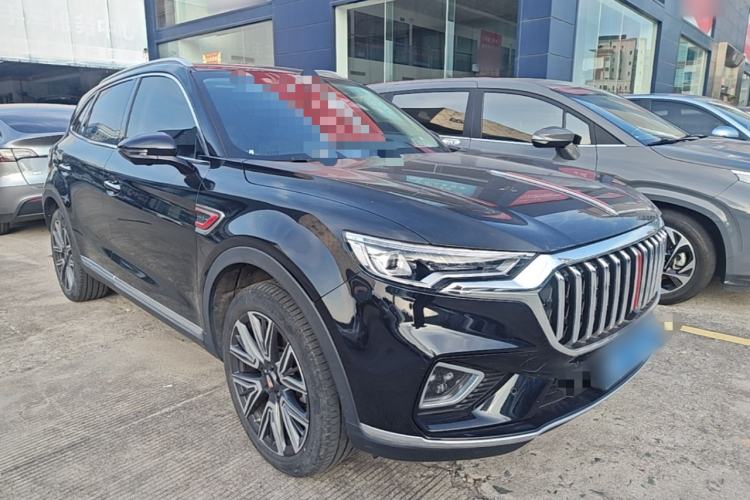 Used Hongqi HS5 2022 Facelifted Version 2.0T Smart Connect Flagship All-Wheel-Drive Edition Front Right 45 Deg