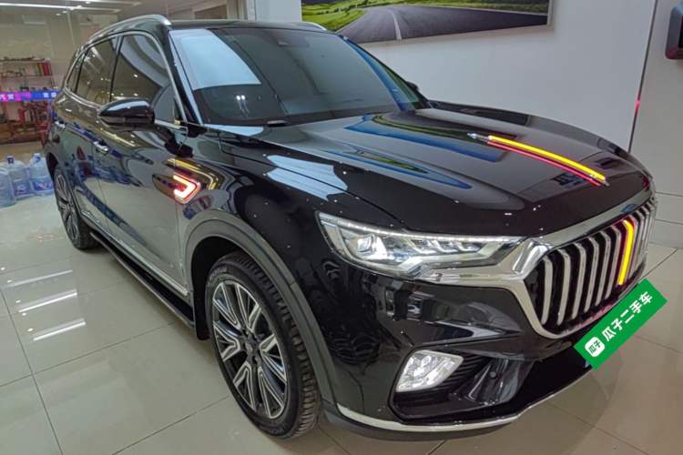 Used Hongqi HS5 2022 Facelifted Version 2.0T Smart Connect Flagship All-Wheel-Drive Edition Front Right 45 Deg