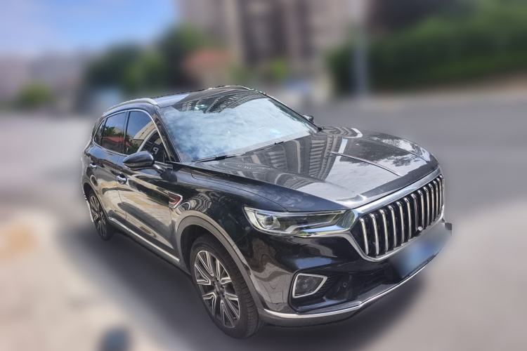 Used Hongqi HS5 2022 Facelifted Version 2.0T Smart Connect Flagship All-Wheel-Drive Edition Front Right 45 Deg