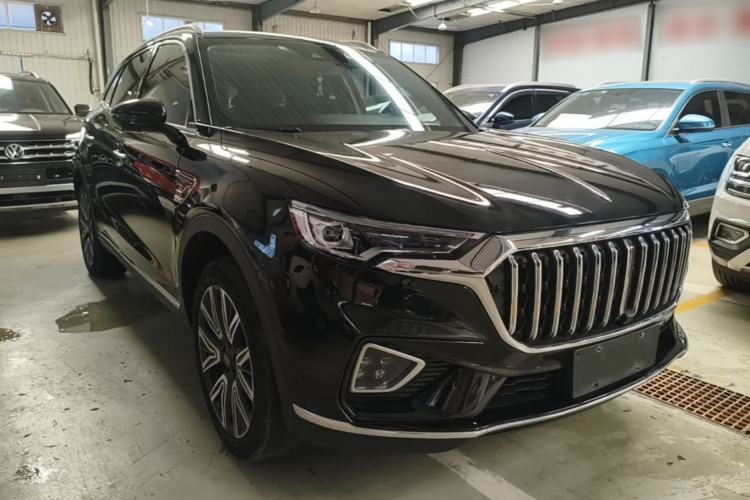 Used Hongqi HS5 2022 Facelifted Version 2.0T Smart Connect Flagship All-Wheel-Drive Edition Front Right 45 Deg