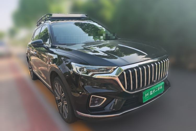 Used Hongqi HS5 2022 Facelifted Version 2.0T Smart Connect Flagship All-Wheel-Drive Edition Front Right 45 Deg