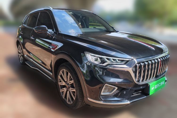 Used Hongqi HS5 2022 Facelifted Version 2.0T Smart Connect Flagship All-Wheel-Drive Edition Front Right 45 Deg