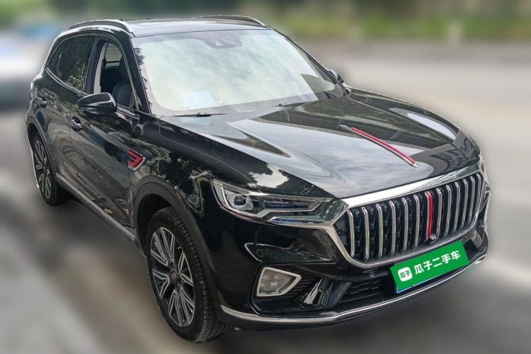 Used Hongqi HS5 2022 2.0T Smart Connect Flagship All-Wheel-Drive Version Front Right 45 Deg