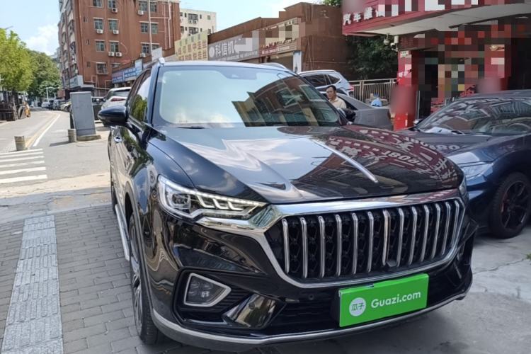 Used Hongqi HS5 2022 Facelifted Version 2.0T Smart Connect Flagship All-Wheel-Drive Edition Front Right 45 Deg