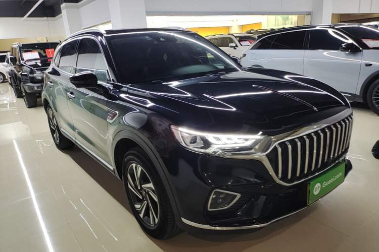 Used Hongqi HS5 2022 Revised Version 2.0T Smart Connect Flagship Edition Front Right 45 Deg