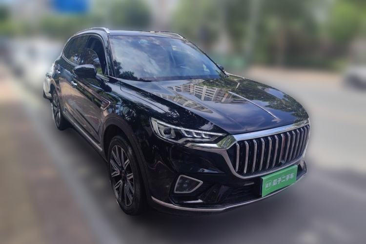 Used Hongqi HS5 2022 2.0T Smart Connect Flagship All-Wheel-Drive Version Front Right 45 Deg