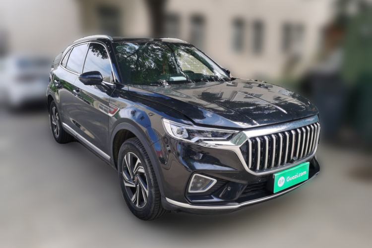 Used Hongqi HS5 2022 Revised Version 2.0T Smart Connect Flagship Edition Front Right 45 Deg