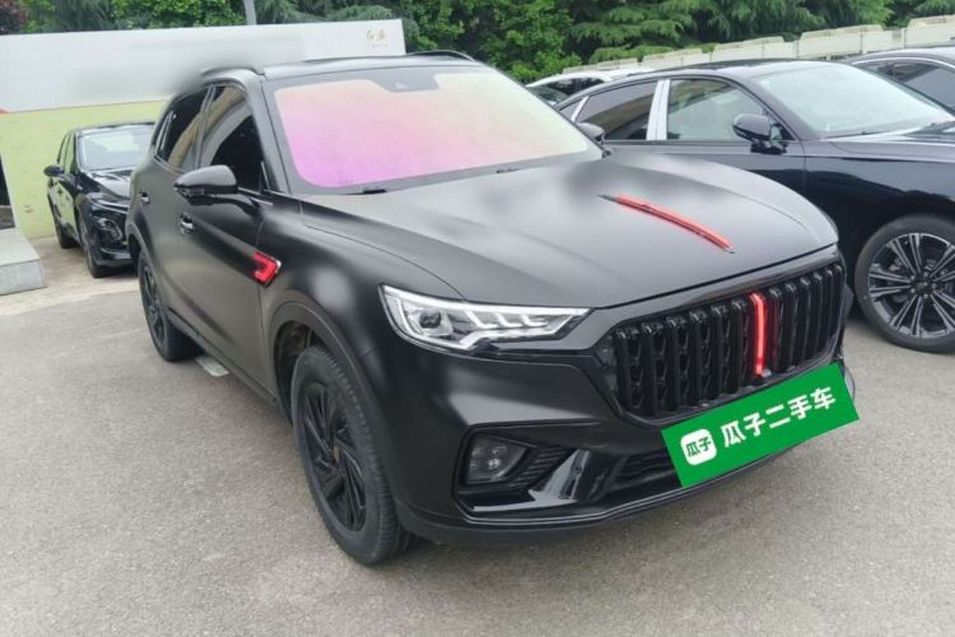 Used Hongqi HS5 2022 Revised Version 2.0T Smart Connect Flagship Edition Front Right 45 Deg