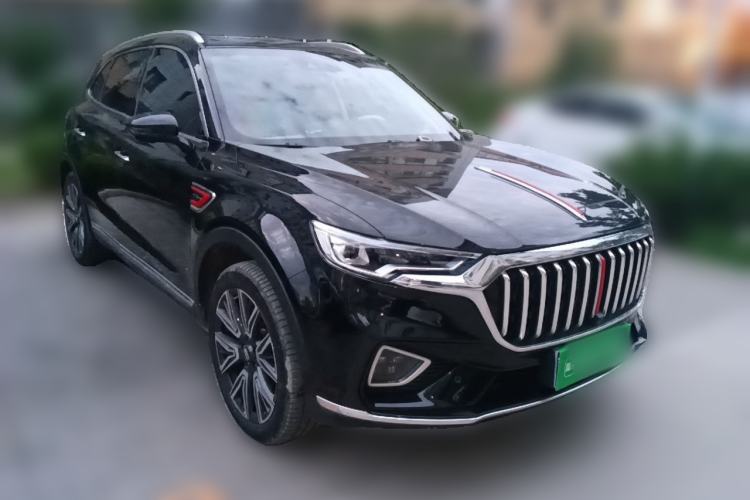 Used Hongqi HS5 2022 Facelifted Version 2.0T Smart Connect Flagship All-Wheel-Drive Edition Front Right 45 Deg