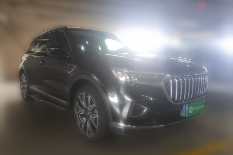 Used Hongqi HS5 2022 Facelifted Version 2.0T Smart Connect Flagship All-Wheel-Drive Edition Front Right 45 Deg