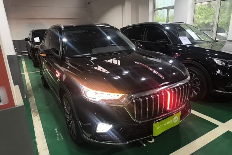 Used Hongqi HS5 2022 Facelifted Version 2.0T Smart Connect Flagship All-Wheel-Drive Edition Front Right 45 Deg