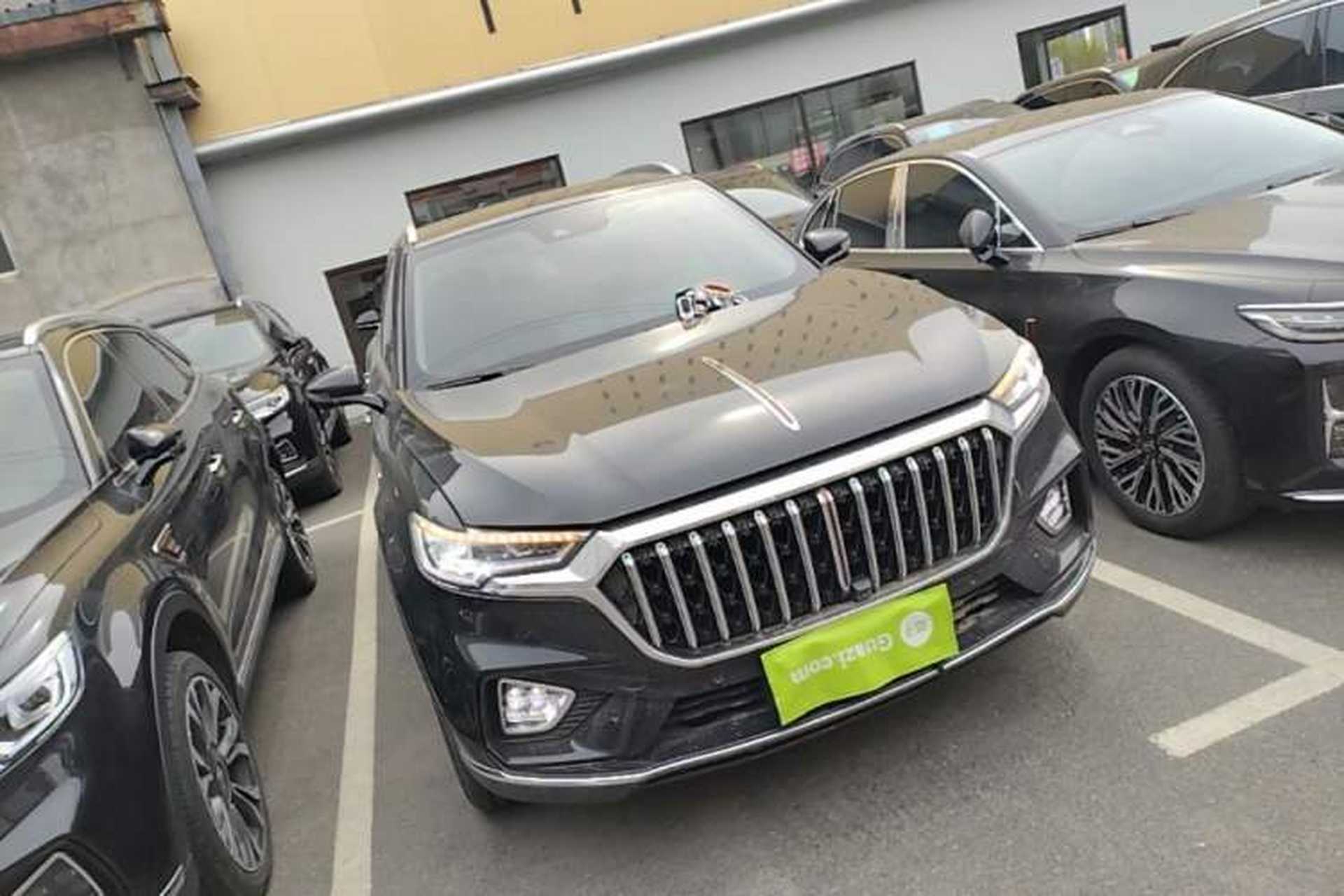Used Hongqi HS5 2022 Facelifted Version 2.0T Smart Connect Flagship All-Wheel-Drive Edition Front Right 45 Deg