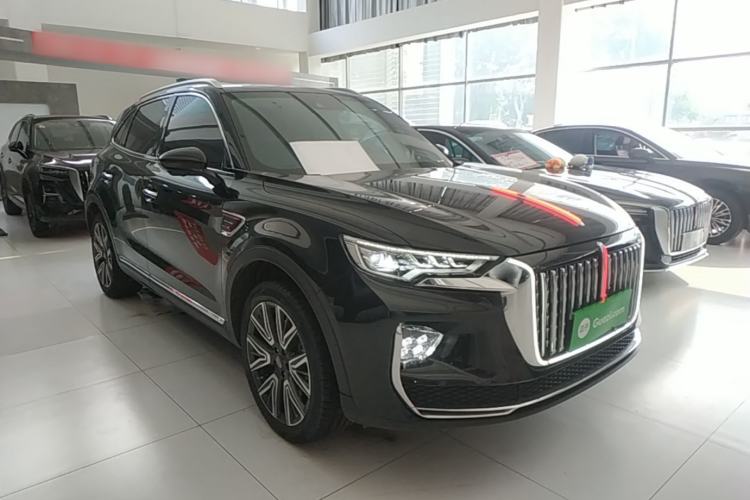 Used Hongqi HS5 2022 Facelifted Version 2.0T Smart Connect Flagship All-Wheel-Drive Edition Front Right 45 Deg
