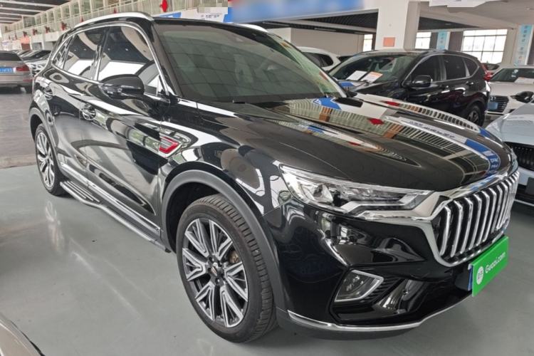 Used Hongqi HS5 2022 Facelifted Version 2.0T Smart Connect Flagship All-Wheel-Drive Edition Front Right 45 Deg