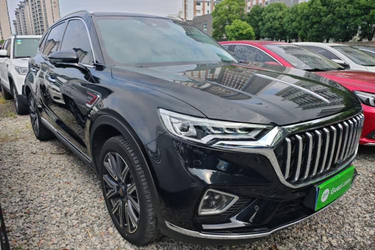 Used Hongqi HS5 2022 Facelifted Version 2.0T Smart Connect Flagship All-Wheel-Drive Edition Front Right 45 Deg