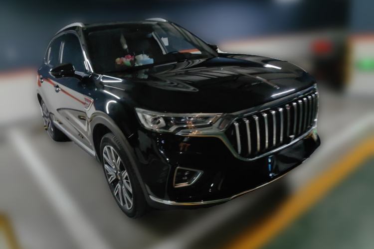 Used Hongqi HS5 2022 Facelifted Version 2.0T Smart Connect Flagship All-Wheel-Drive Edition Front Right 45 Deg