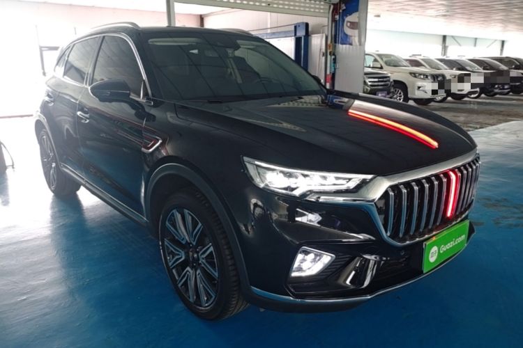 Used Hongqi HS5 2022 Facelifted Version 2.0T Smart Connect Flagship All-Wheel-Drive Edition Front Right 45 Deg