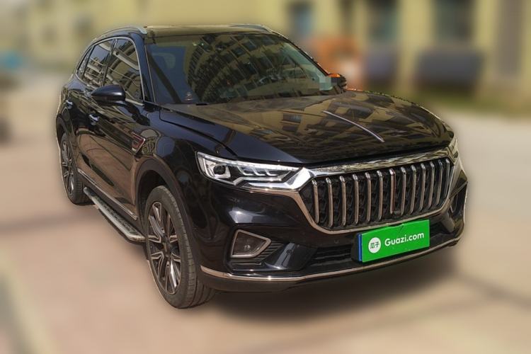 Used Hongqi HS5 2022 Facelifted Version 2.0T Smart Connect Flagship All-Wheel-Drive Edition Front Right 45 Deg