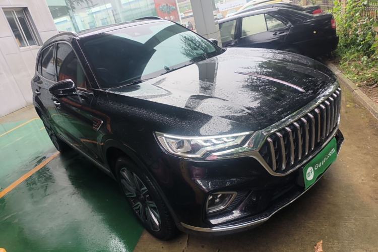 Used Hongqi HS5 2022 Facelifted Version 2.0T Smart Connect Flagship All-Wheel-Drive Edition Front Right 45 Deg