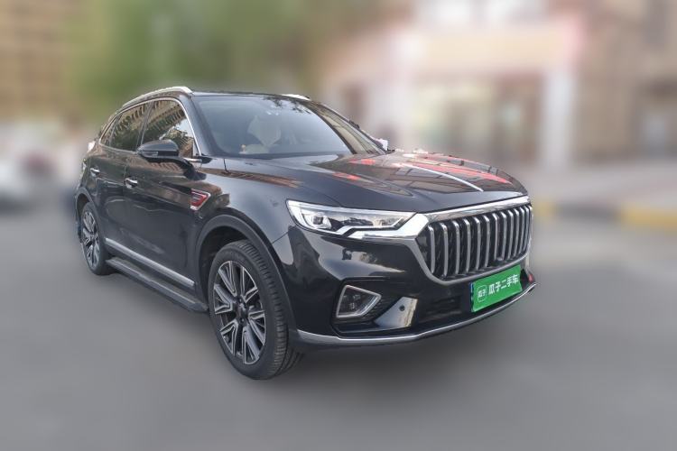 Used Hongqi HS5 2022 Facelifted Version 2.0T Smart Connect Flagship All-Wheel-Drive Edition Front Right 45 Deg